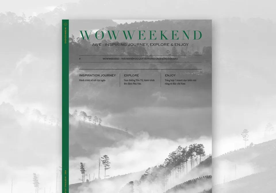 Đếm ngược sự xuất hiện ấn phẩm Vol.4 WOWWEEKEND chủ đề ''Núi rừng Việt Nam''