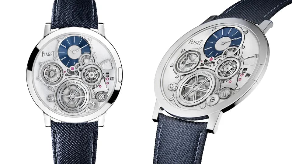 Mẫu đồng hồ Altiplano Ultimate Concept dành giải thưởng đồng hồ“Aiguille d’Or”