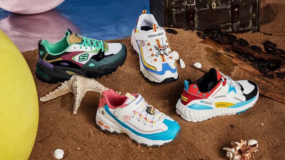 Skechers X One Piece trở lại, Gowalk 6 được ra mắt với nhiều cải tiến 