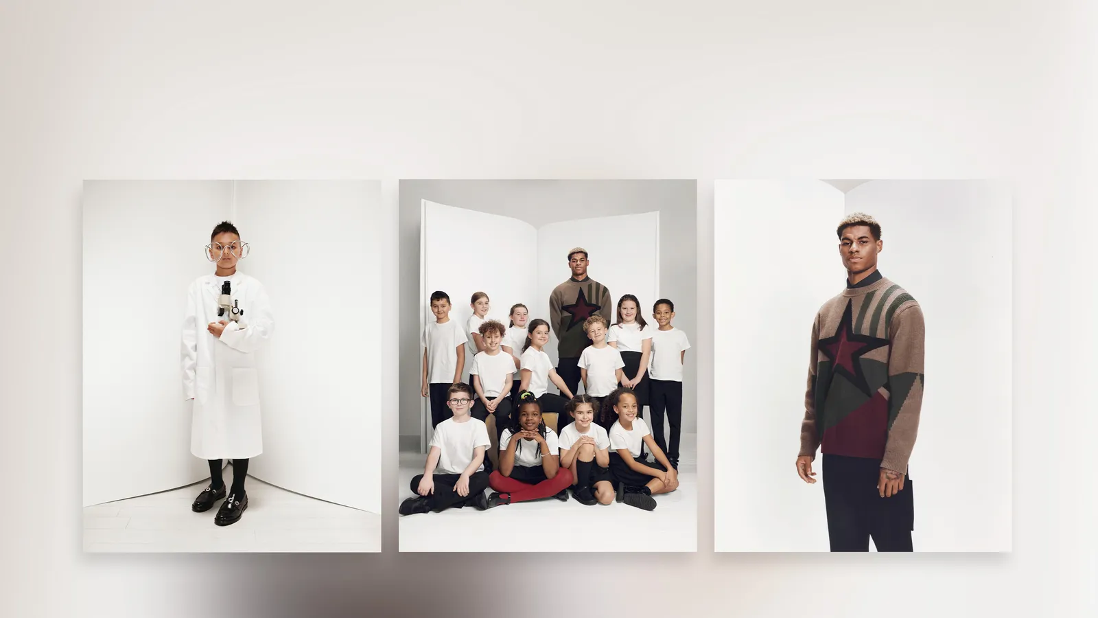 Burberry hợp tác với ngôi sao bóng đá Marcus Rashford MBE phát triển kỹ năng đọc viết cho trẻ em
