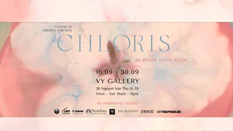 Triển lãm Chloris: Khi những cánh hoa tái sinh trong hình hài kỳ ảo 