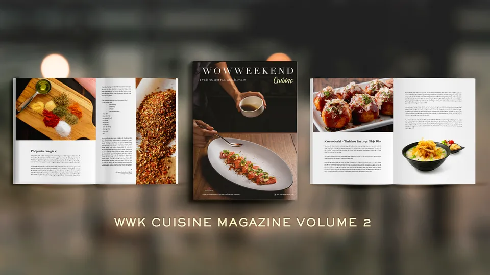 Ấn phẩm WWK Cuisine Vol.2 chính thức được ra mắt