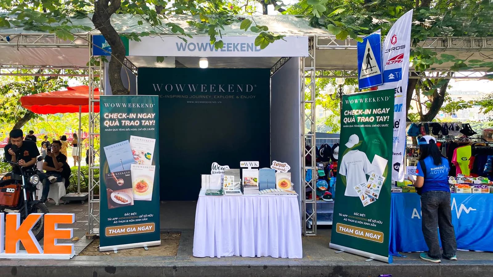 WOWWEEKEND tại giải chạy VPBank Hanoi Marathon 2022