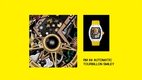 Richard Mille ra mắt siêu phẩm RM 88 Automatic Tourbillon Smiley phiên bản giới hạn 50 chiếc