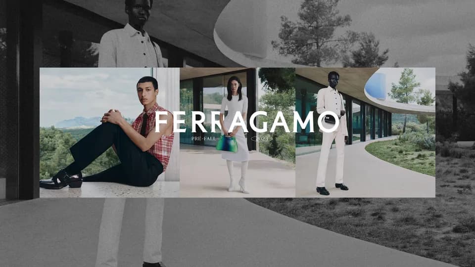 Ferragamo Pre-Fall 2023: tiếp tục vẽ nên viễn cảnh mới