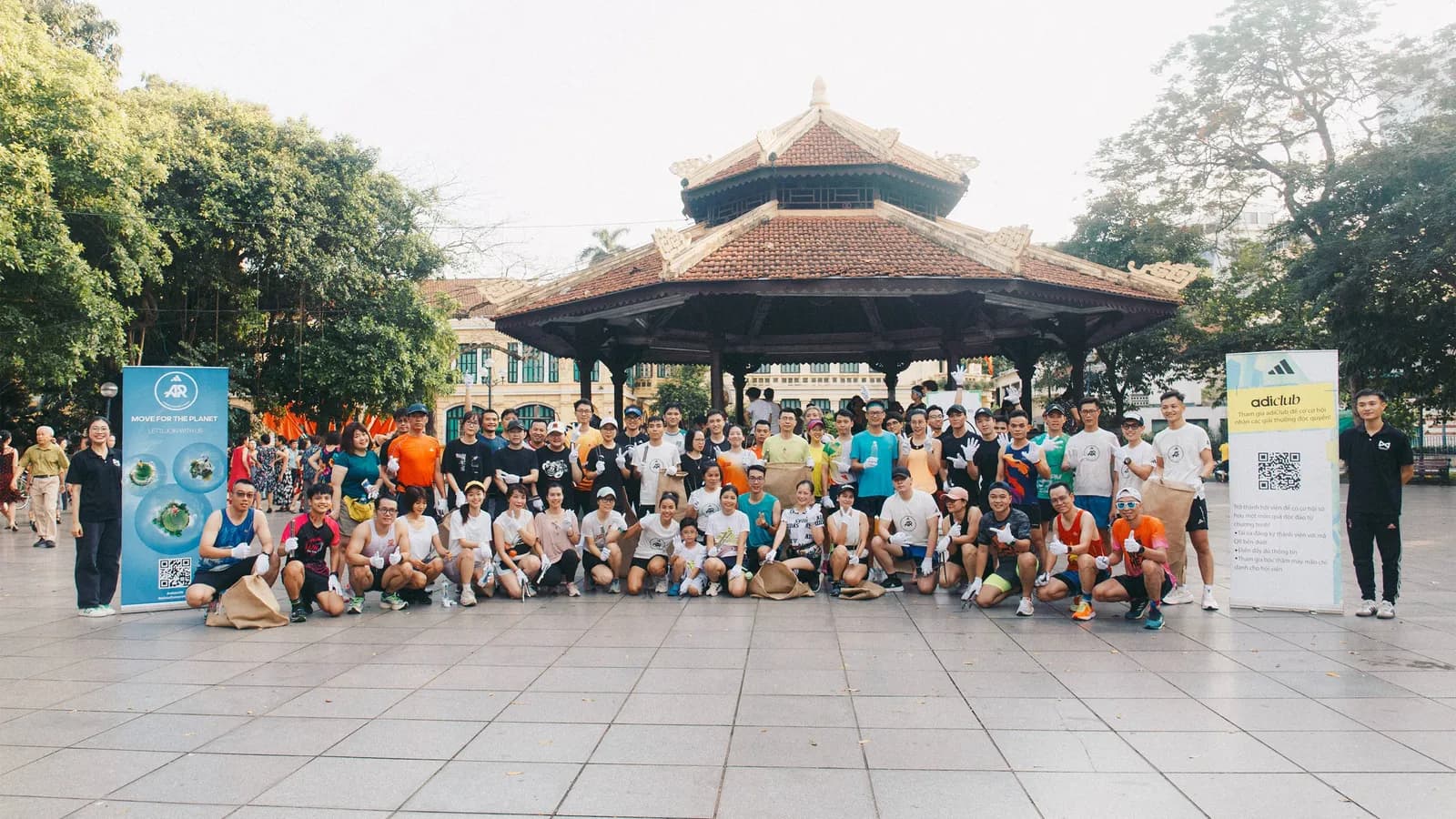 Hơn 300 thành viên adidas Runners hưởng ứng chiến dịch “Move For The Planet”