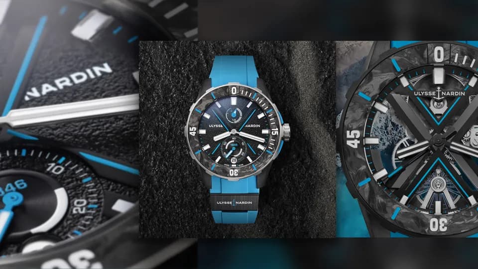 Ulysse Nardin cam kết bảo vệ môi trường và hệ sinh thái biển qua bộ đồng hồ đặc biệt