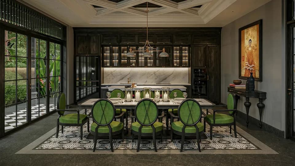 Dấu ấn phong cách Indochine trong hơi thở kiến trúc hiện đại