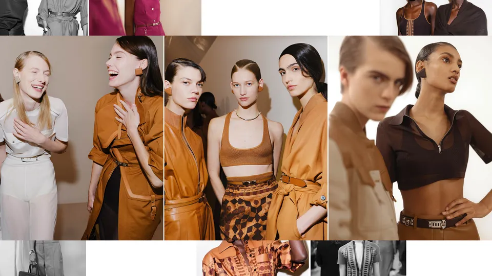 Xuân-Hè 2025: Hermès tái định nghĩa gợi cảm với chất liệu da