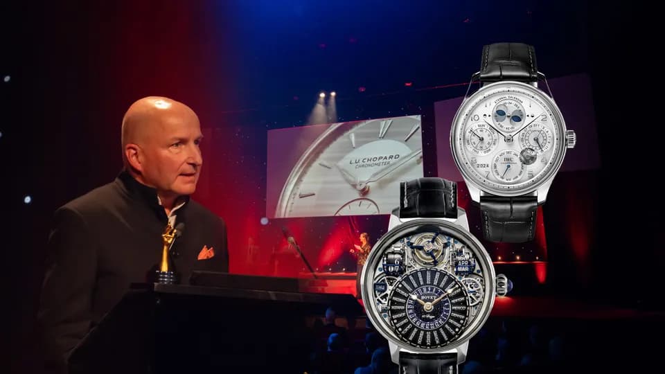 Bất ngờ tại Lễ trao giải Grand Prix d'Horlogerie de Genève 2024
