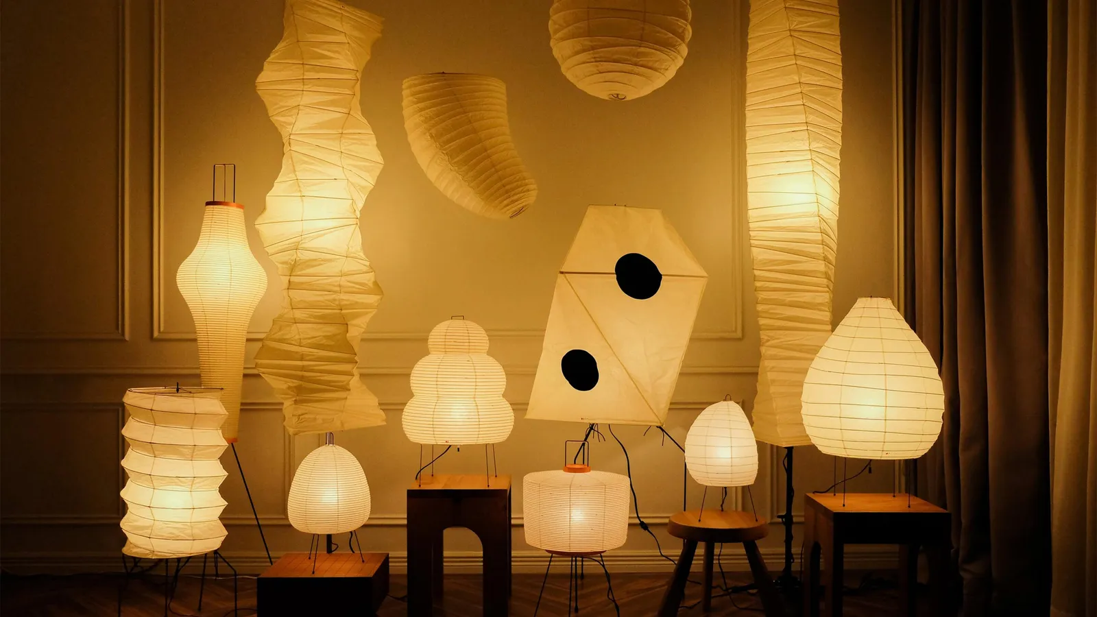 Akari Light Sculptures và cảm hứng thiết kế nội thất hiện đại