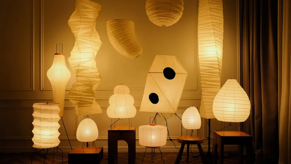 Akari Light Sculptures và cảm hứng thiết kế nội thất hiện đại