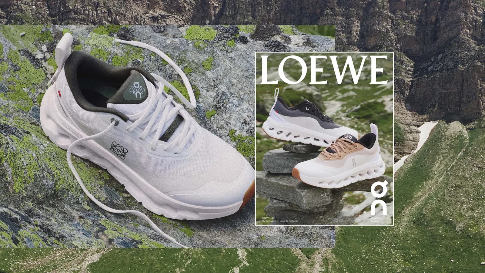 LOEWE x On ra mắt mẫu giày thể thao Cloudtilt 2.0 phiên bản mới
