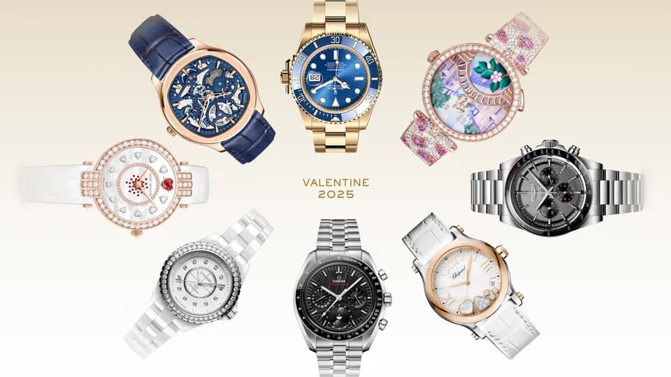 Gợi ý đồng hồ cho chàng và nàng dịp Valentine 2025