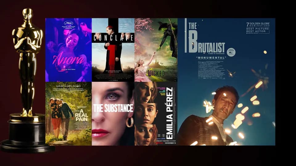 Thấy gì từ những đề cử Oscar 2025?