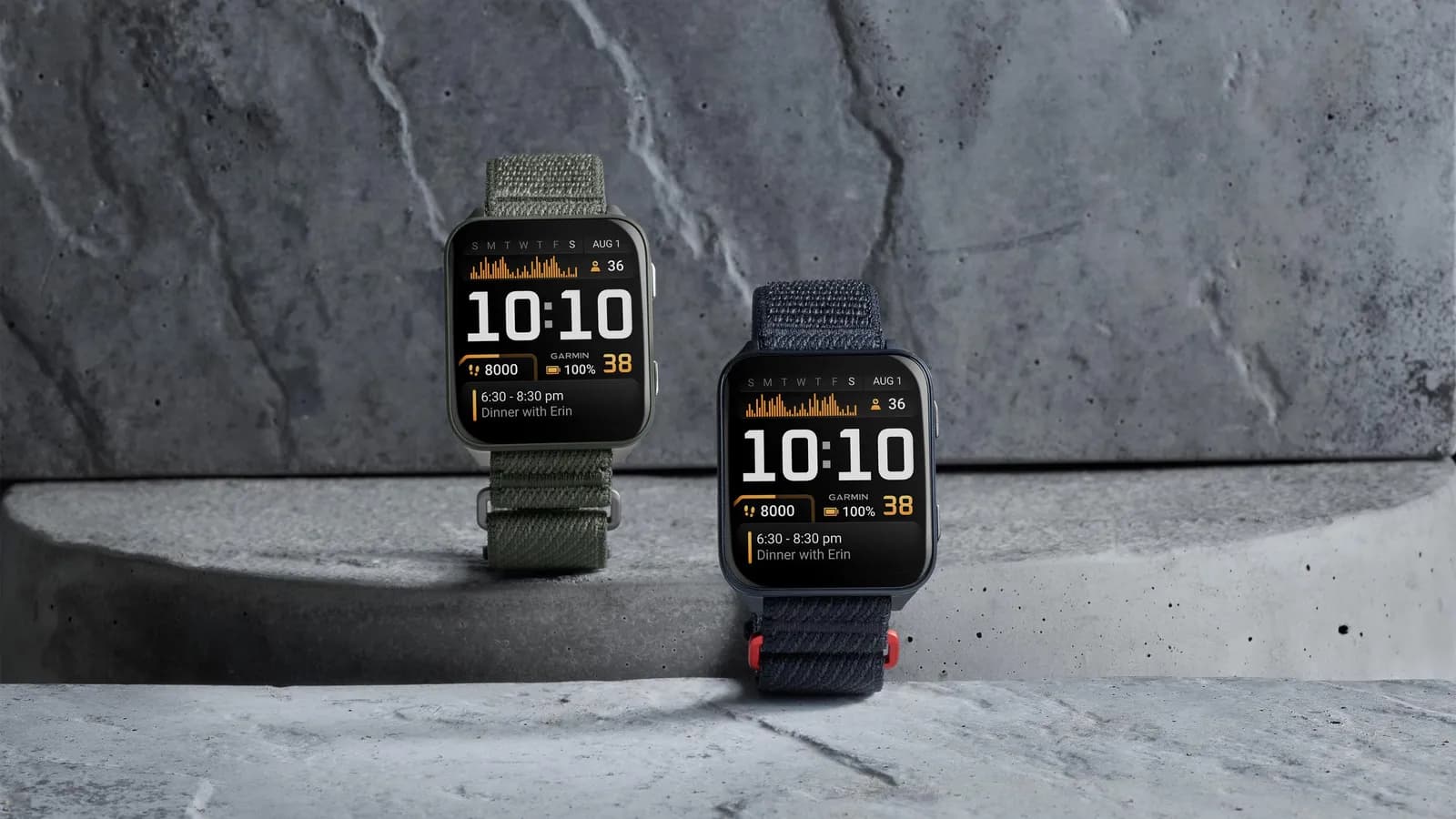 Smartwatch GPS mỏng nhất với mặt số lớn nhất của Garmin